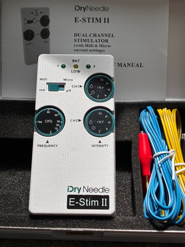 E-Stim II Dual Channel Milli-Amp / Microcurrent Unit