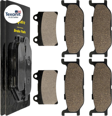 Front Rear Brake Pads Compatible with Yamaha Royal Star Venture 1300 Xvz13 Xvz-1