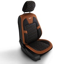 Autositzbezüge Schonbezüge passend für Mazda 6 in Schwarz Braun D10