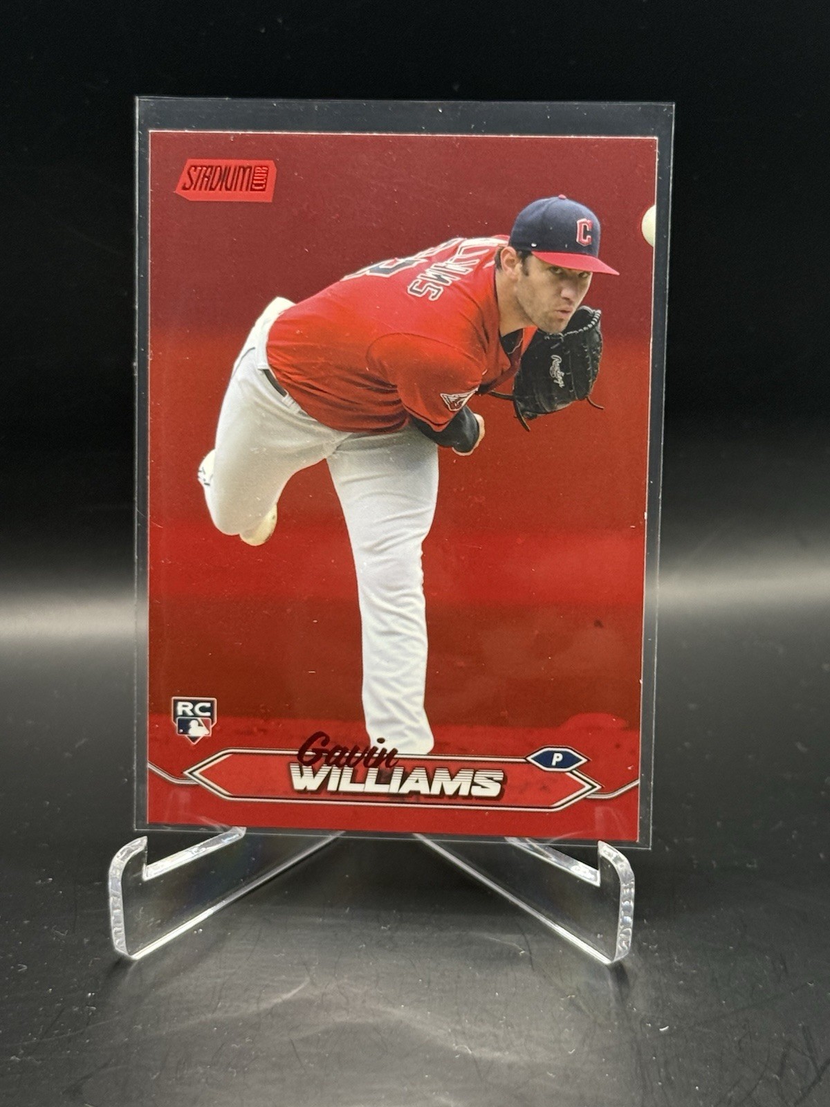 2024 Topps Stadium Club - Gavin Williams #251 Red Foil (RC)
