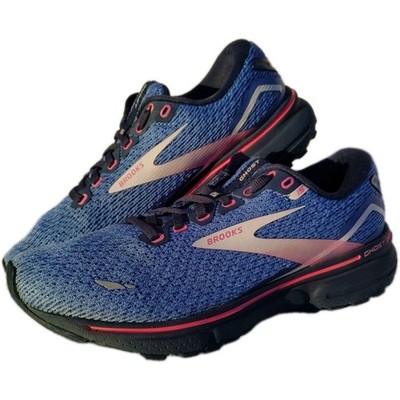 Brooks Ghost 15 Women's Running Sneakers Size 8 DNA Loft V2 Blue Peacoat Pink