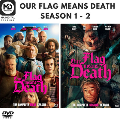 Our Flag Means Death Complete TV Series Seasons 1 2 DVD English All Region Free