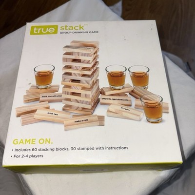 Jenga Themed Drinking Game Set New In Package Party Game Ages 21 And Up