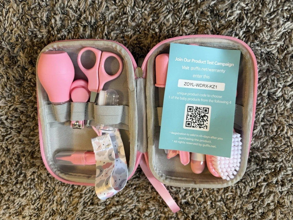 Kit de asseo para bebés, juego de cuidado de seguridad infantil con cepillo — 第 3/4 张图片