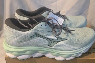 Mizuno Wave Sky 7 Running Shoes Granite Green Men Size 12.5 New No Box Top 