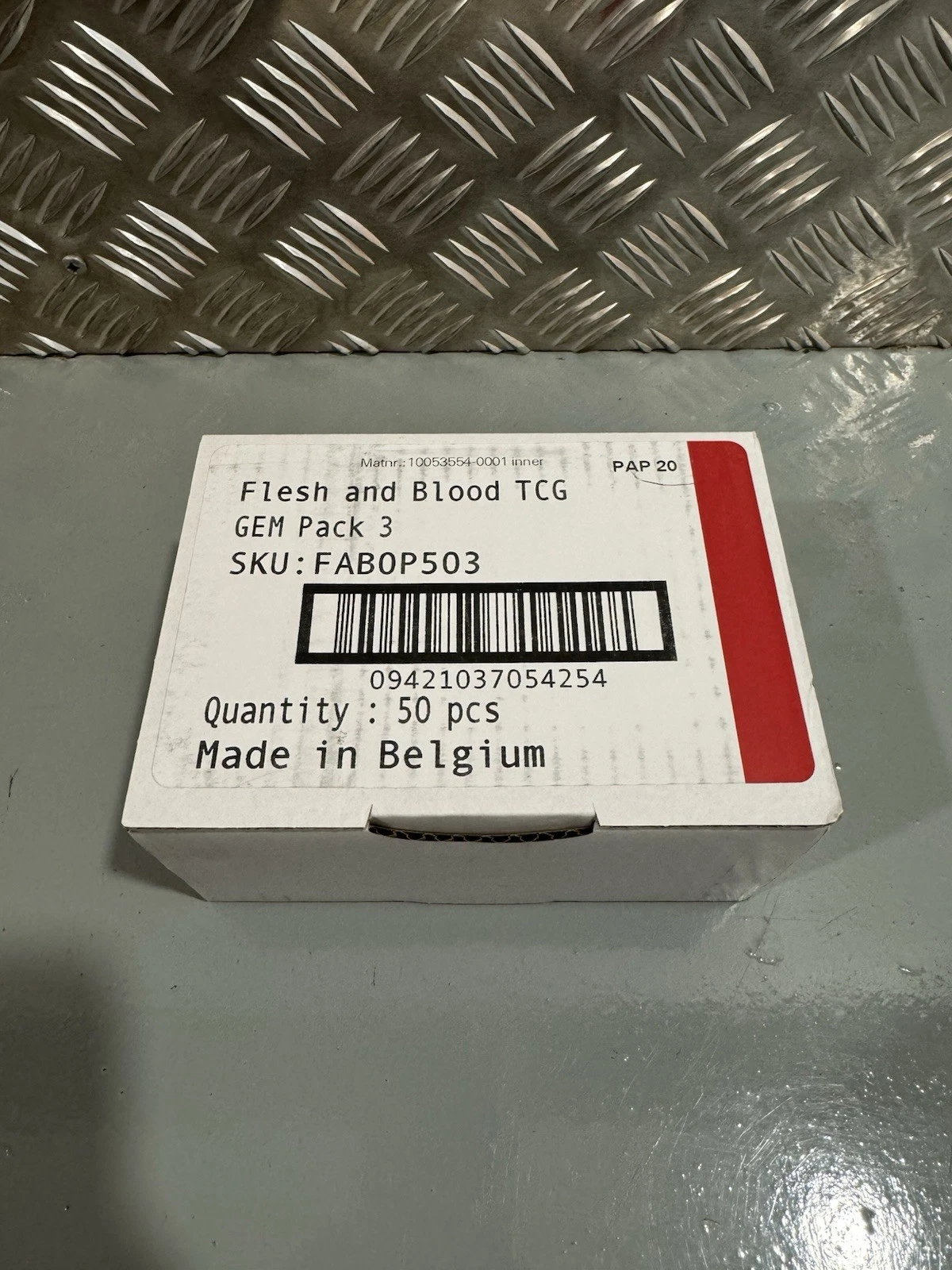 Box of 50x Flesh and Blood TCG GEM Pack 3 English Packs Brand New Sealed