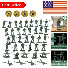 Classic 36 Piece Green Army Men Toy Set - Perfect for Parties  Collecting