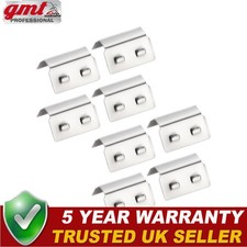 Wind Deflector Clips For Heko G3 SNED NEW UK Car Replacement 8PCS Metal