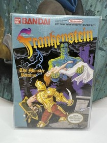 Frankenstein The Monster Returns Nintendo NES Complete CIB Rare!!! *READ*