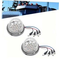 2pcs 17 LED Dual Function Watermelon Lights - Red Turn Signal White red white