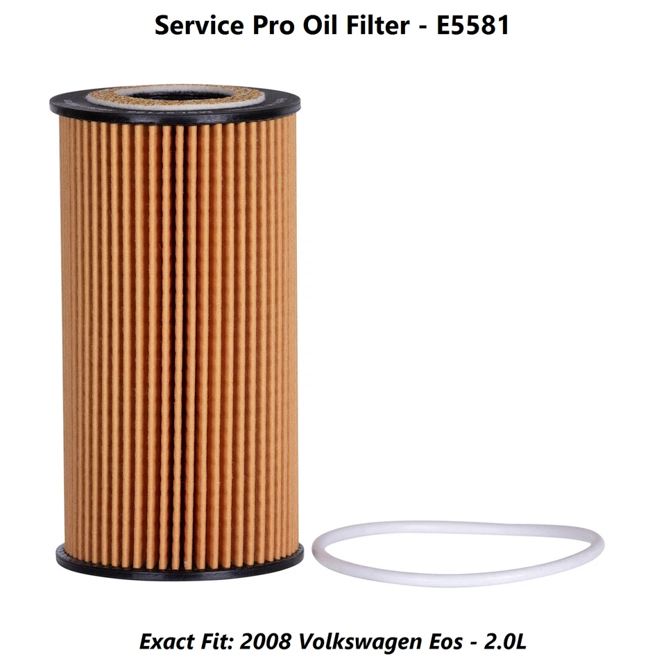 2008 Volkswagen Eos 2.0L Complete Oil, Air & Cabin Filter Kit (5W-30) - Image 3 of 4