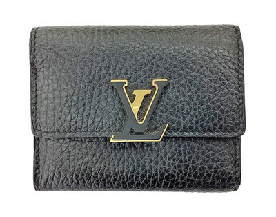 Louis Vuitton Capucines XS M68587 Rose Metallic Taurillon Leather Mini Bag Women