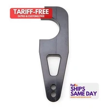 Mpd MPD14130, One Black Aluminum Lh Steering Arm Pavement Black Aluminum Perform