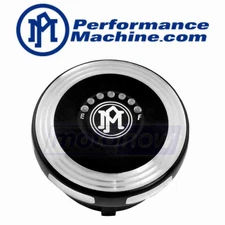 Performance Machine Merc Gas Cap With LED Fuel Light for 2001-2006 Harley ki