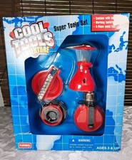 Vintage Playskool Cool Tools Adventure Set 4 pc Mess Kit 1994