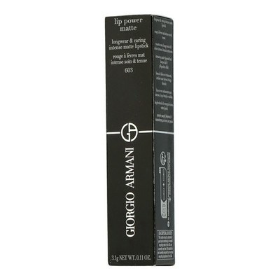 Giorgio Armani Lip Power Matte 603 Dramatic 3,1g
