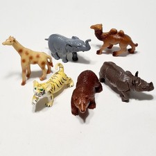 6x Original BULLYLAND® Animals GIRAFFE/BROWN...
