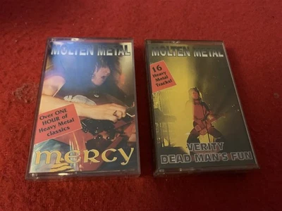 MOLTEN METAL MERCY & VERITY DEAD MANS FUN ULTRA RARE METAL CASSETTE COMPILATIONS - Image 1 of 4