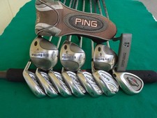 Callaway Big Bertha Top Flite Irons Driver Woods Complete Golf Club Set Mens RH