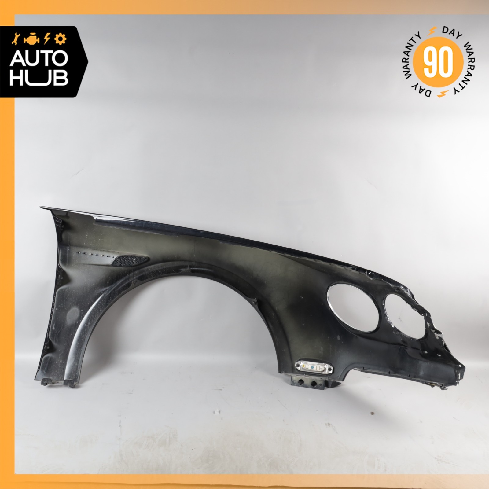 14-18 Bentley Flying Spur Left Driver Fender Assembly Black 4W0821021G OEM 40k