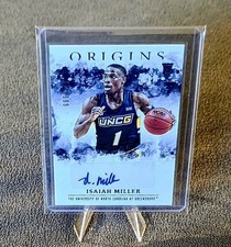 2021 Panini Chronicles Origins Draft Picks Isaiah Miller OR-IMI Auto #d 076/199 