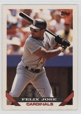 1993 Topps Felix Jose #67 1oa8