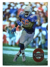 HOF'er ANDRE TIPPETT New England Patriots 1994 Playoff Football Card #90