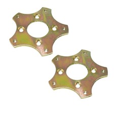 4 Lug To 5 Lug Wheel Adapter Set For Vw Bug Drum Conversion 1 Pair 4 Lug To 5 Lug Wheel Adapter Set For Vw Bug Drum Conversion 1 Pair