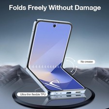 For Samsung Galaxy Z Flip 7 6 5 Hydrogel TPU Transparent Protective Film 2 PCS