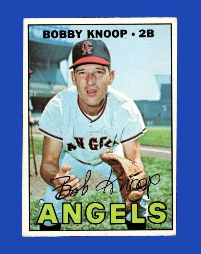 1967 Topps Set-Break #175 Bobby Knoop EX-EXMINT *GMCARDS*