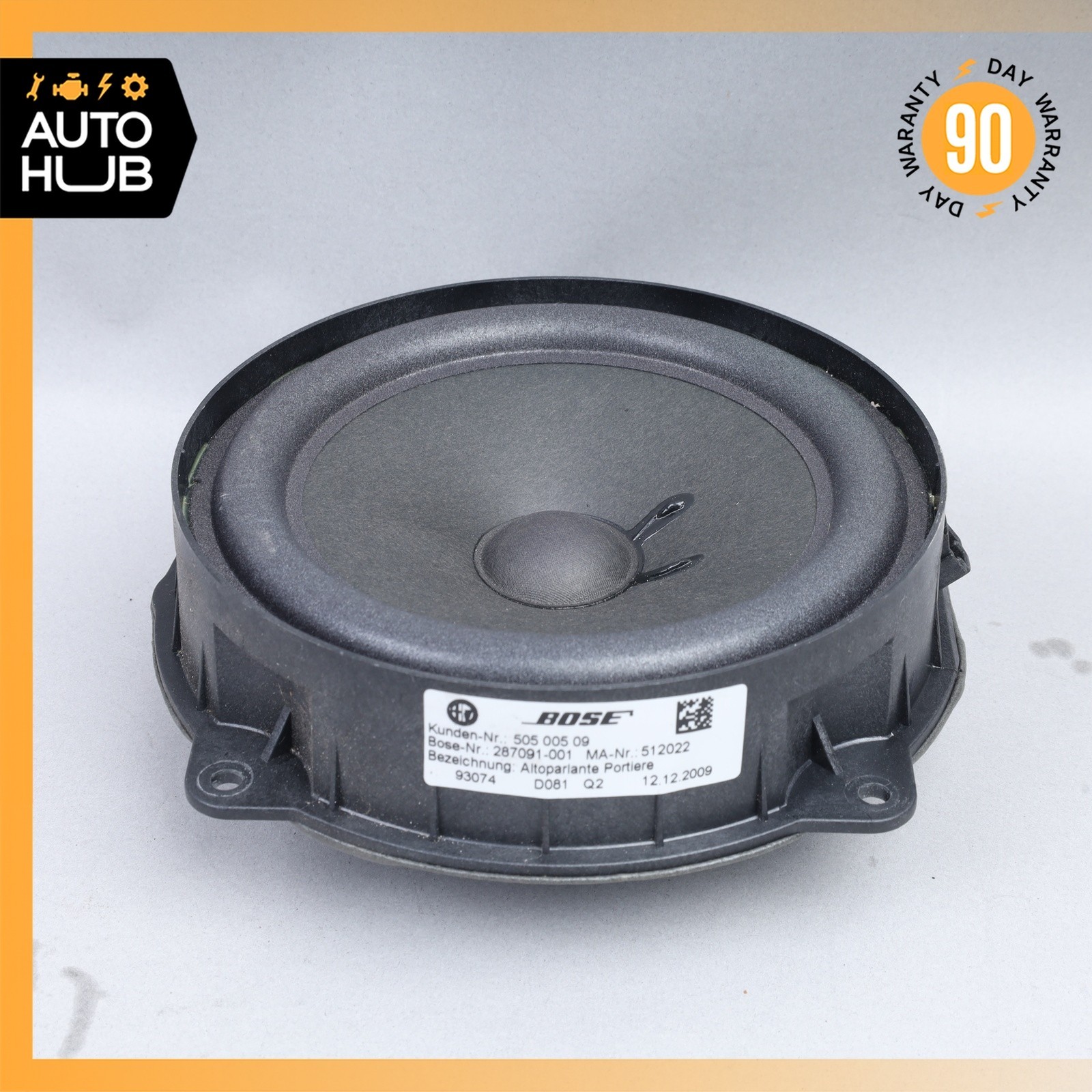 08-19 Maserati GranTurismo M145 Door Sound Speaker 50500509 OEM 23k