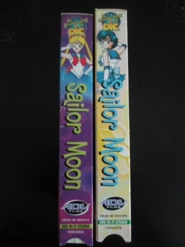 Sailor Moon (ADV, 2001) VHS Tapes, 1990s/Early 2000s anime. Cartoon Network. - Picture 2 of 7
