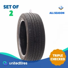 Set of (2) Used 245/50R20 Continental CrossContact LX Sport 102H - 6.5/32