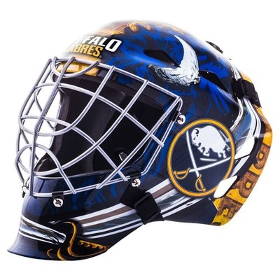 Buffalo Sabres Franklin GFM 1500 NHL Team Full Size Youth Goalie Mask