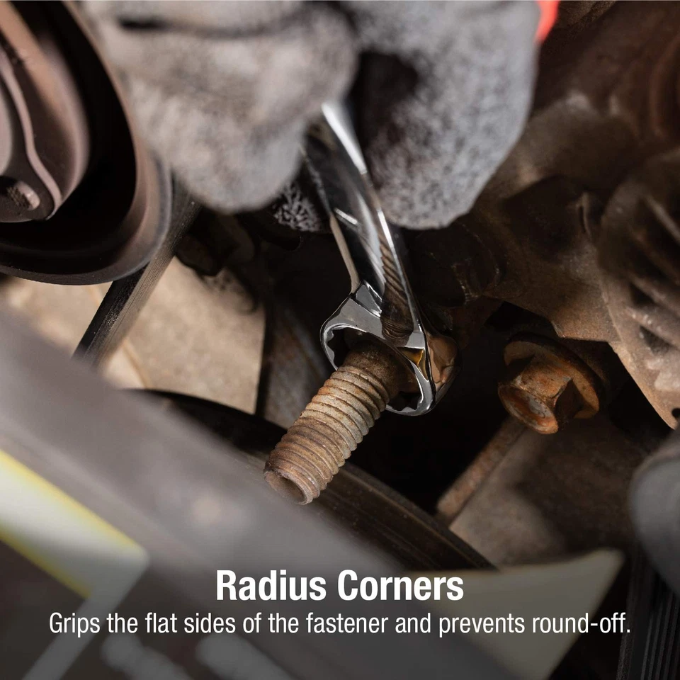 Sunex Tools 9917MPRA Metric V-Groove Combination Wrench Set 8mm - 32mm Fully - Image 4 of 4