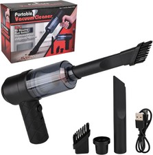 Mini Handheld Vacuum Cleaner - 12" Compact Cordless Design for Tight Spaces, Car
