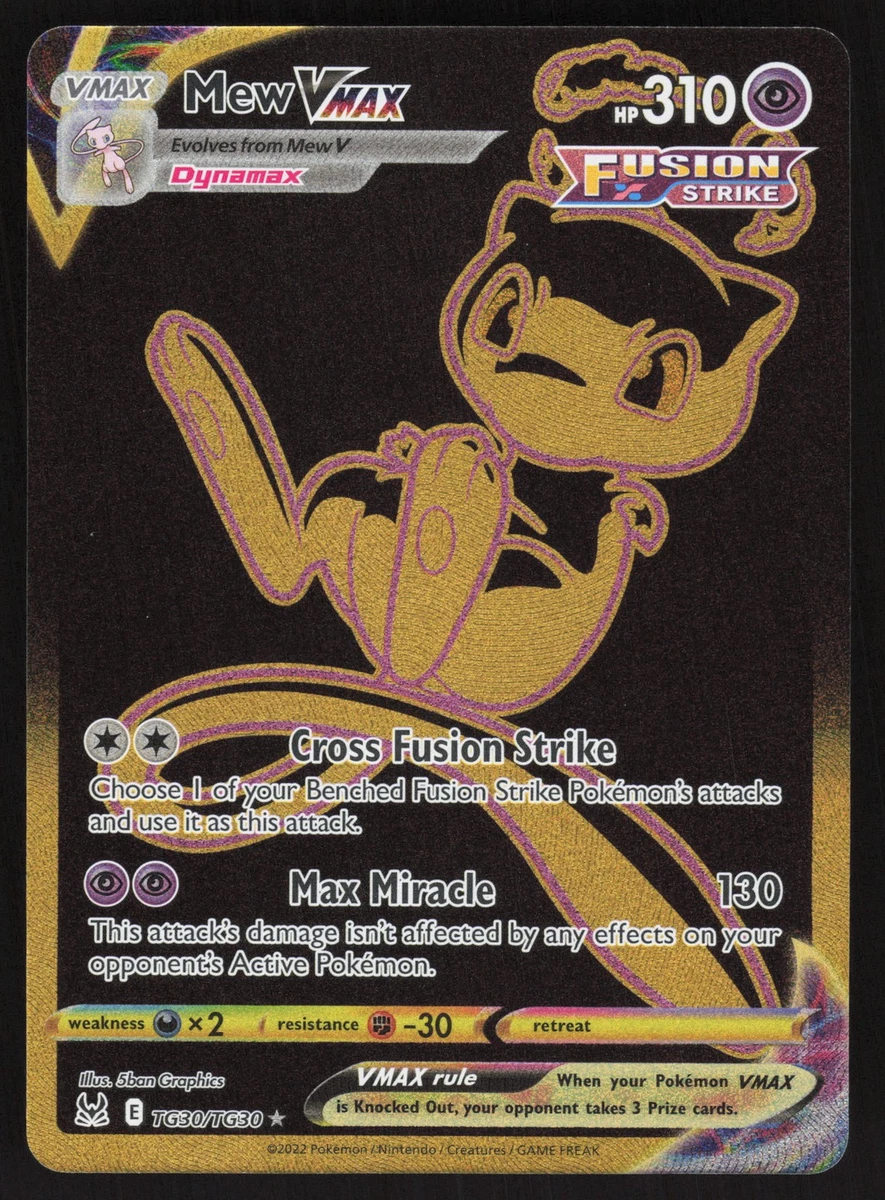 Mew VMAX Pokémon TCG Cards for sale | eBay