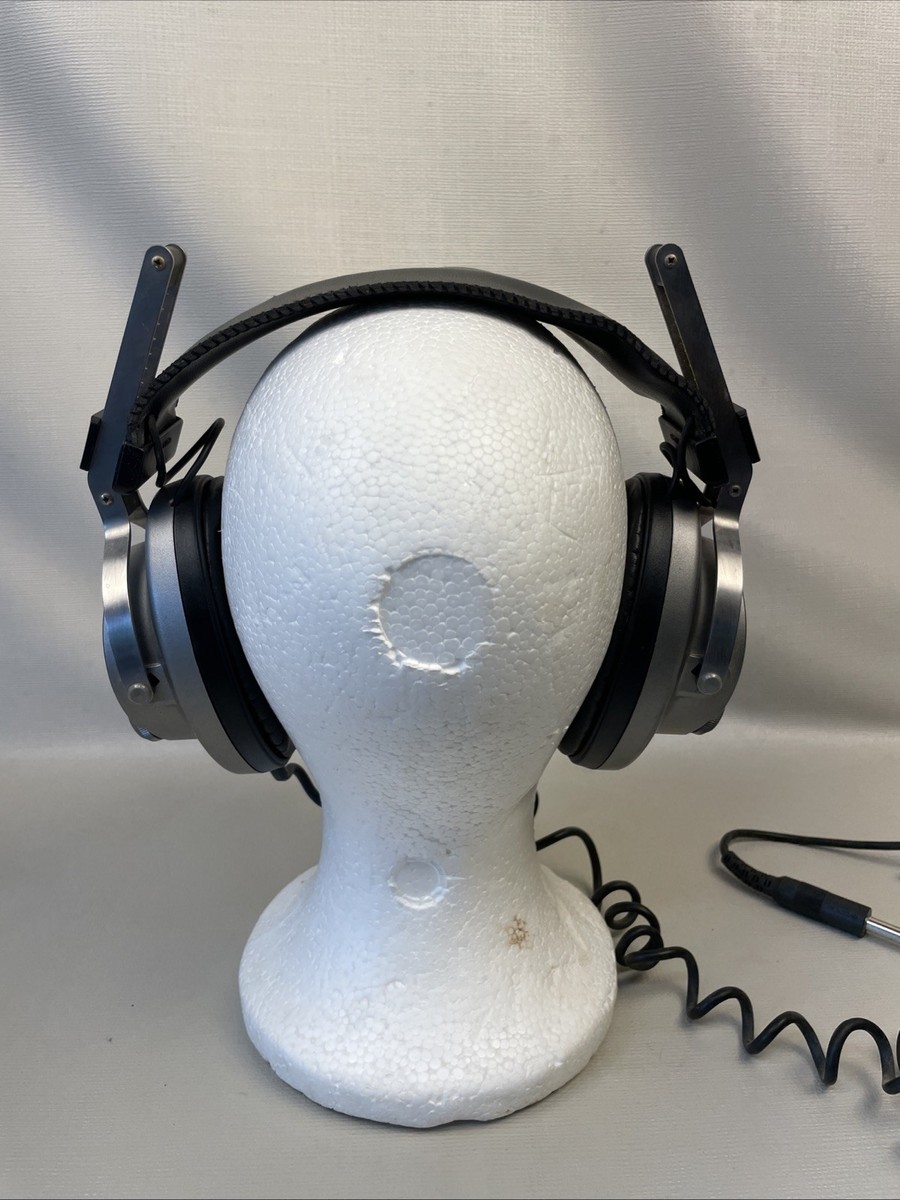 1980s Sony DR-S7 Headphones Dynamic Stereo Over-Ear Studio DJ Vol