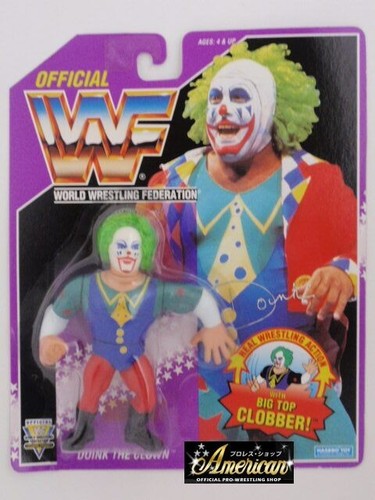 Hasbro WWF WWE Doink  Dink 94 (Violet Card) US Car...