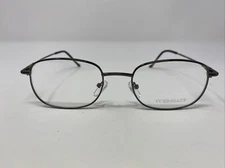 Versailles Eyeglasses Frame GOLDEN GUNMETAL 51-23-145 Silver Full Rim Metal HG91