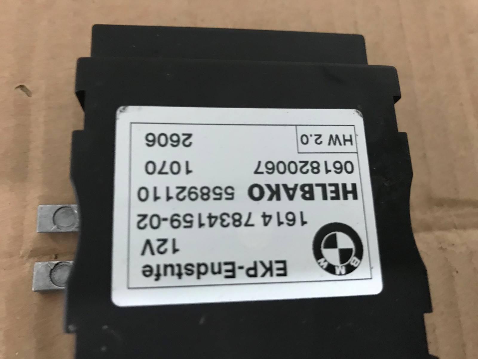 BMW OEM E60 E63 E64 M5 M6 062010 GAS FUEL PUMP CONTROL MODULE UNIT