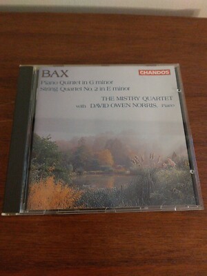 Arnold Bax: Piano Quintet; String Quartet #2. Mistry Quartet/David Owen Norris