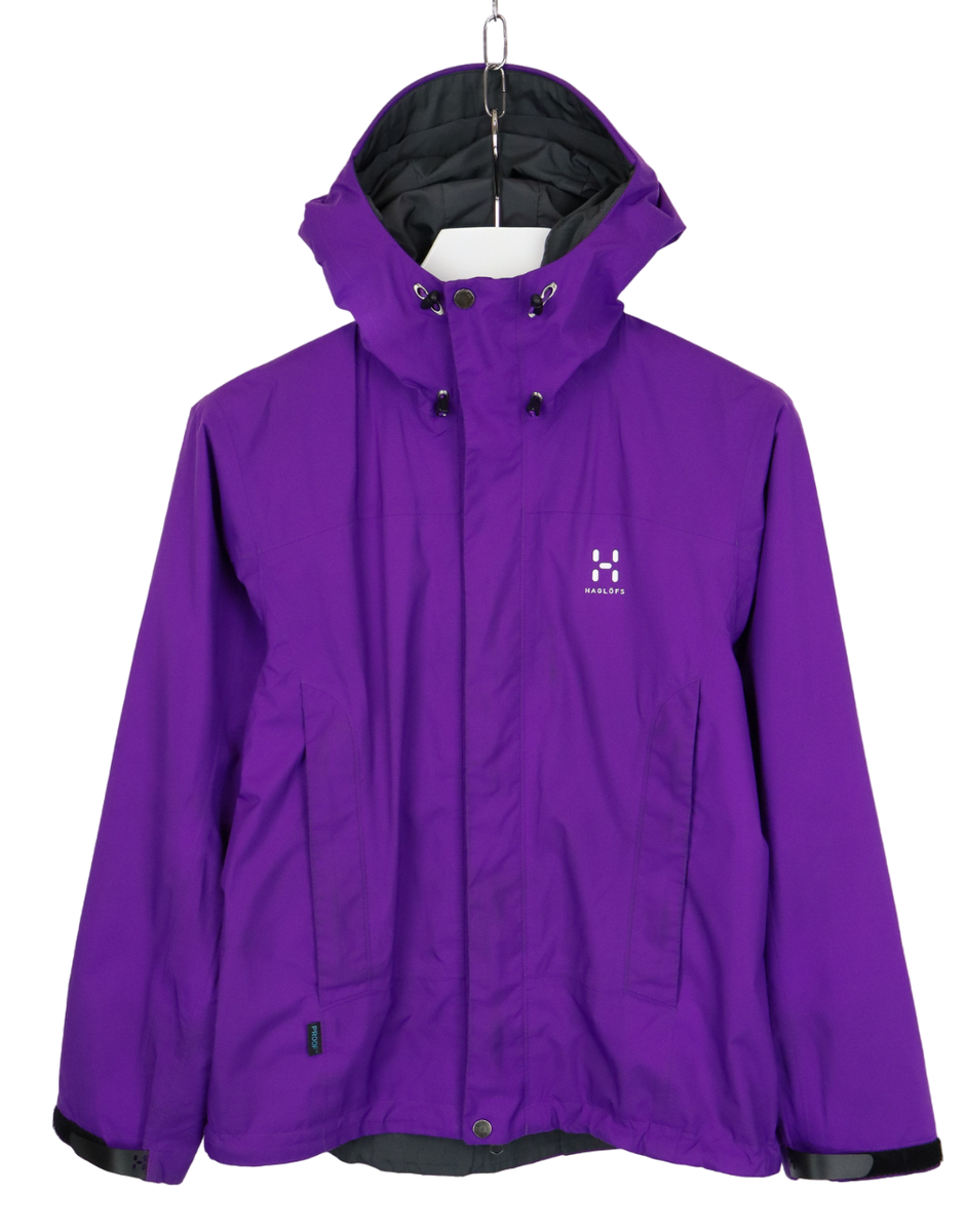 HAGLOFS Verte Proof Jacket Women's SMALL Full Zip Hooded HAGLOFS Verte Proof Jacket Women's SMALL Full Zip Hooded