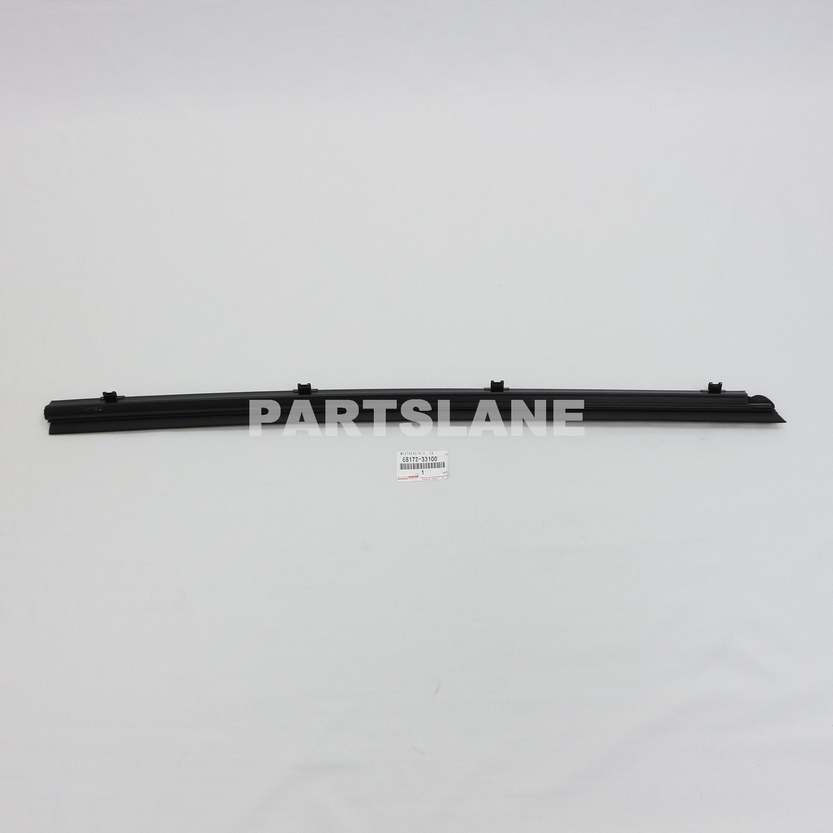 68172-33100 Toyota OEM Genuine WEATHERSTRIP, FRONT DOOR GLASS