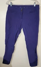 Tredstep Sympathy Nero II ladies Breeches mid Rise Front Zip 30R Purple! English