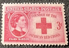 US SCOTT 967 1948 CLARA BARTON AMERICAN RED CROSS 3 CENT MNH OG