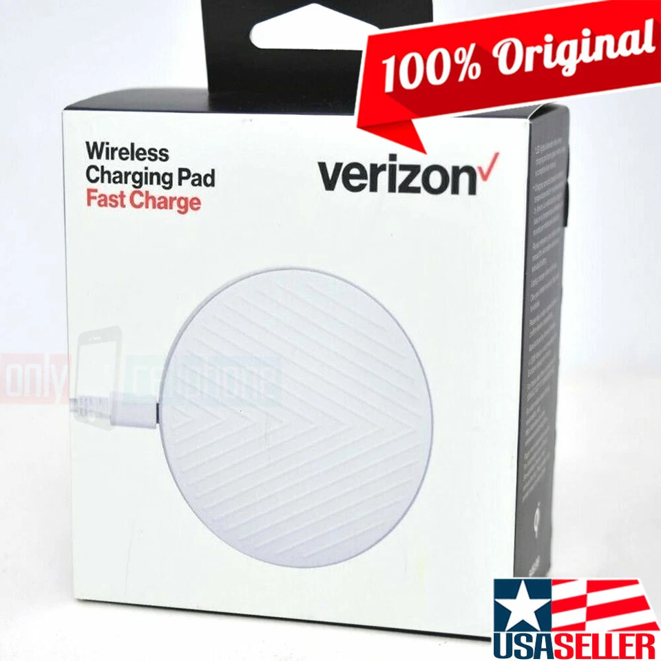 NEW Verizon Qi Wireless Charging Pad with Fast Charge for iPhone Samsung LG - Image 3 of 4