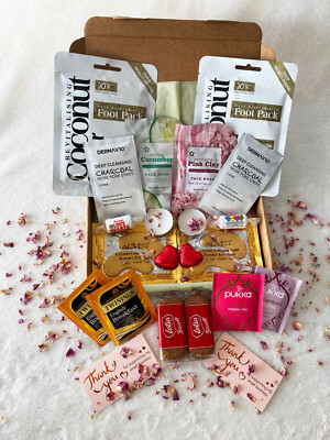 Paare Verwöhn Spa Box, Geschenkidee für zwei, Doppelkorb Geschenk, Jubiläum