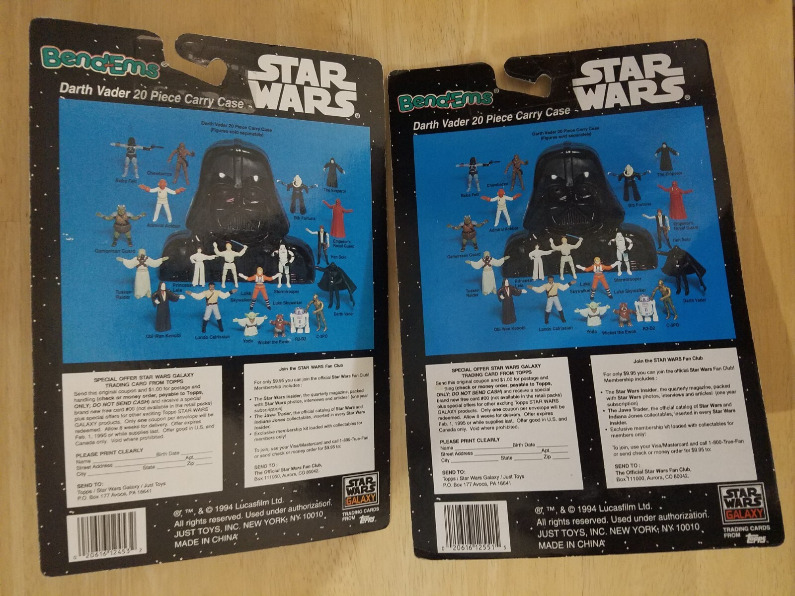 Star Wars Bend Ems (Luke, Leia, Han, Emperor Guard) - UNOPENED | eBay