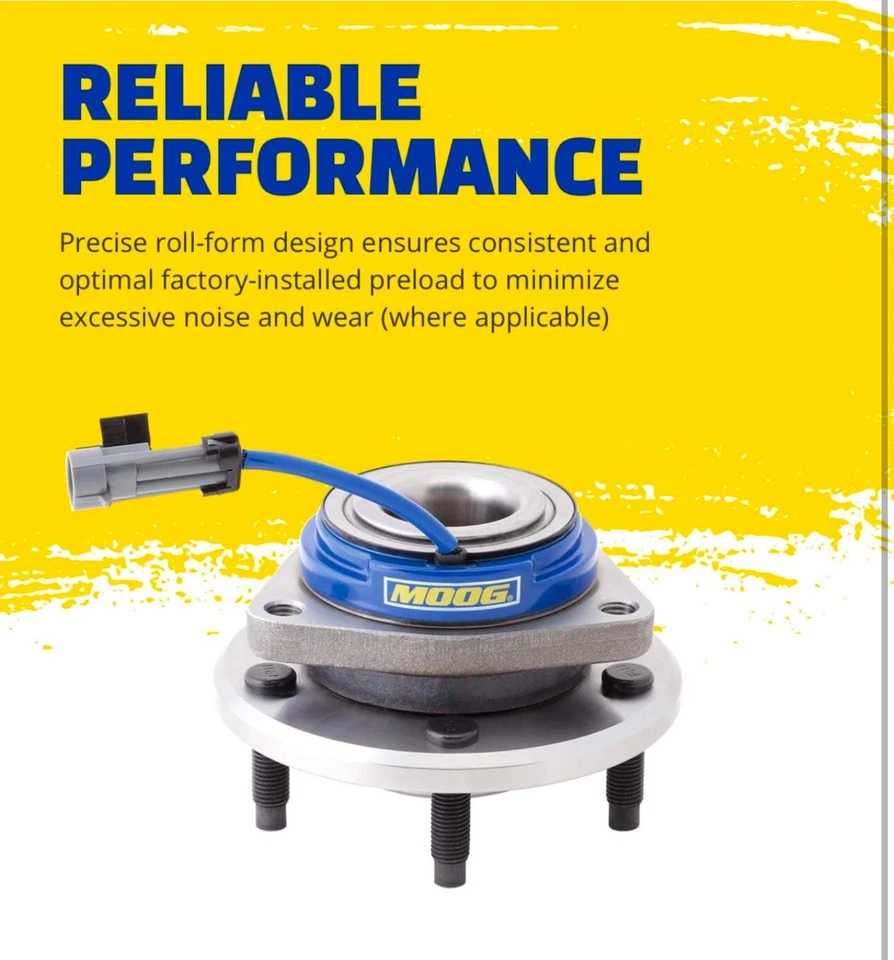 Conjunto de cubo e rolamento de roda MOOG 512370 para Toyota Yaris - Imagem 4 de 4